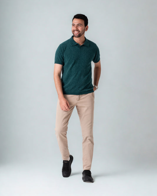 Tavero Polo . Midnight Green