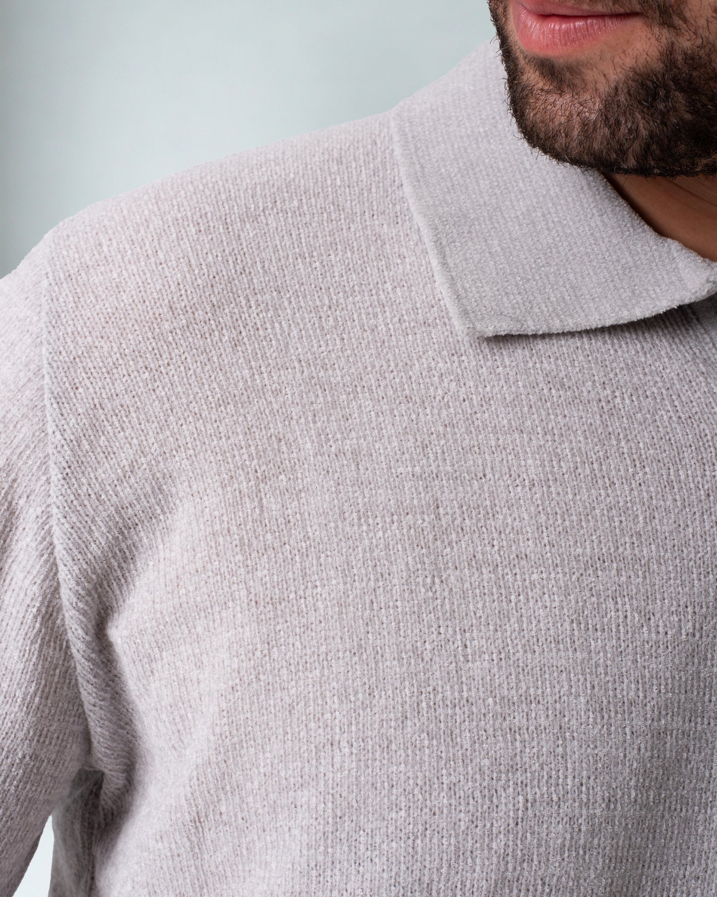 Tavero Polo . Quartz Gray