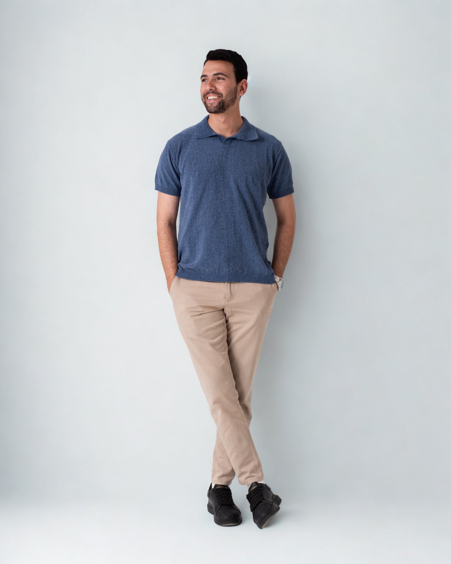 Tavero Polo . Vastel Blue