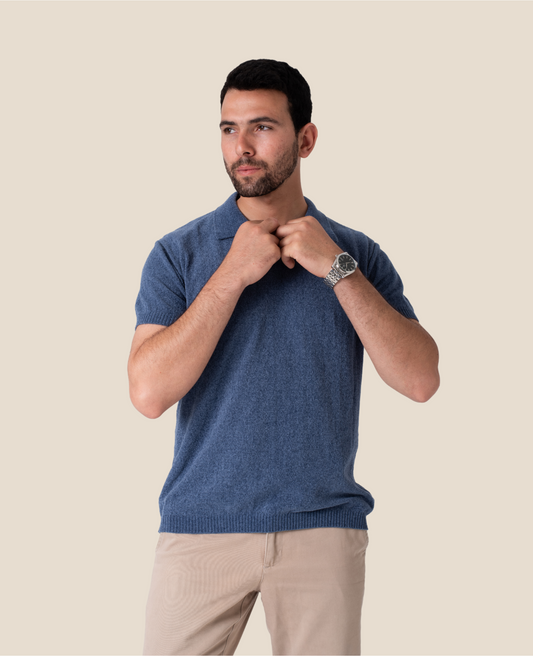 Tavero Polo . Vastel Blue