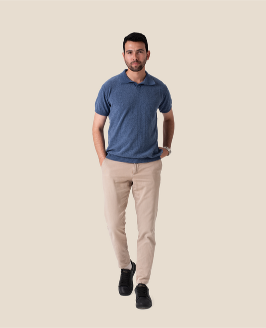 Tavero Polo . Vastel Blue