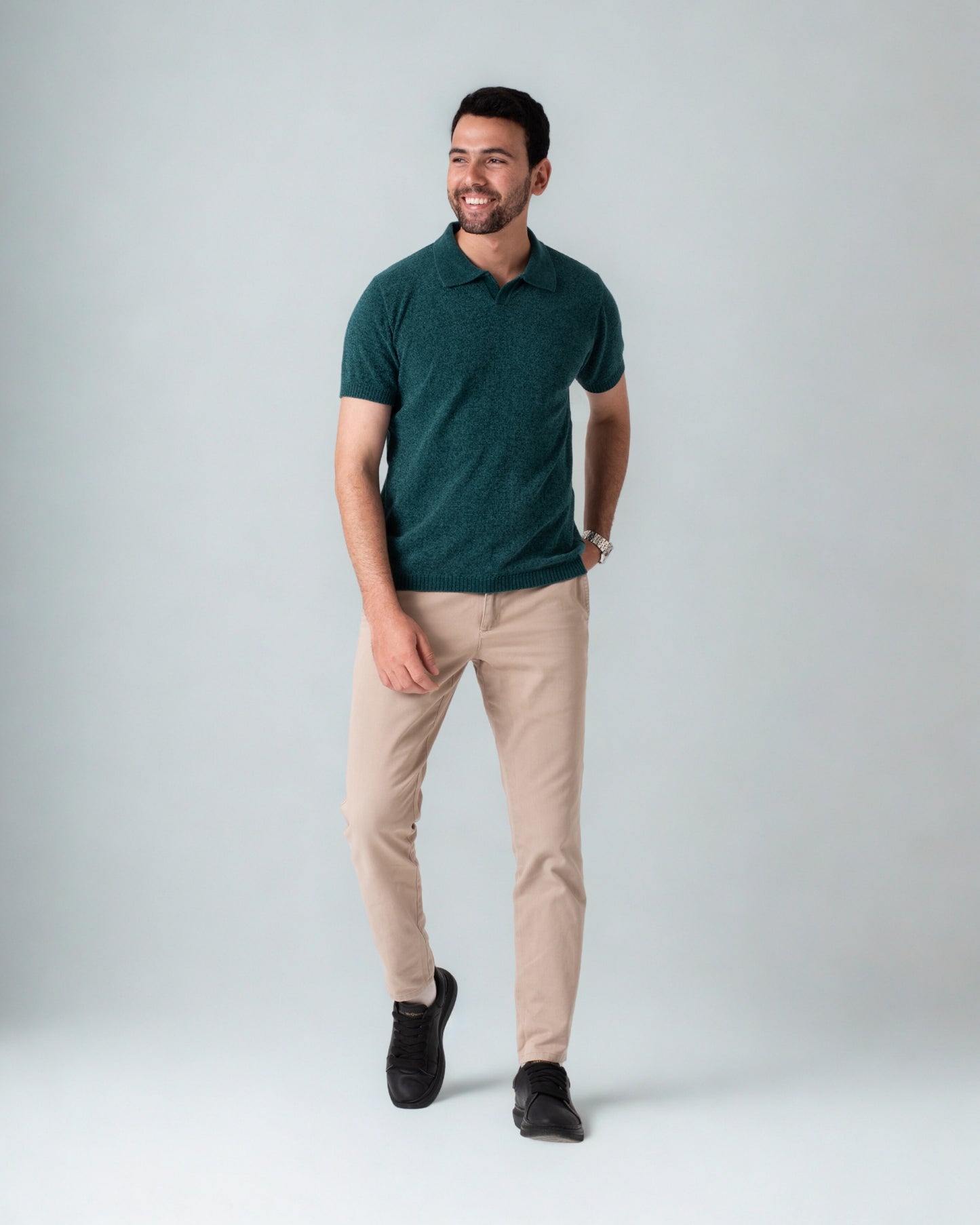 Tavero Polo . Midnight Green